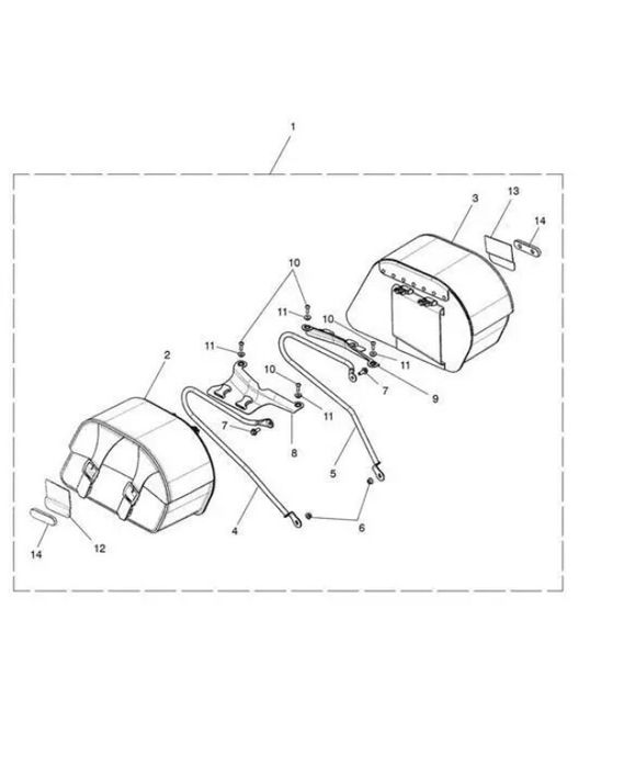 Sakwy Triumph Bonneville T100 T120