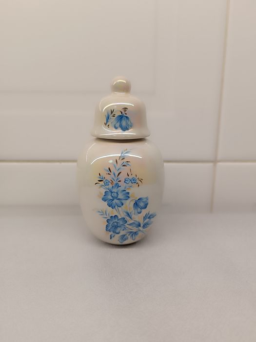 Pote Porcelana Antiga. Caldas da Rainha. Como Nova