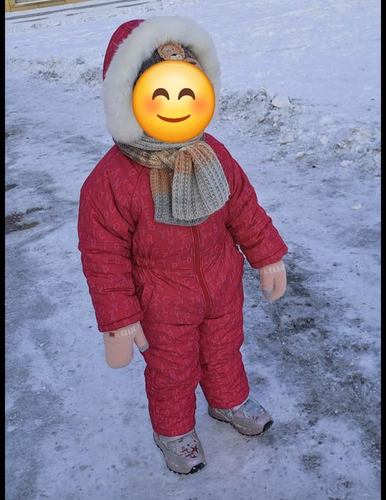 Продам зимний комбинезон, фирмы Bembi, на девочку