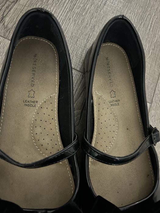 Baleriny czarne zkokardą rozm 36 Reserved