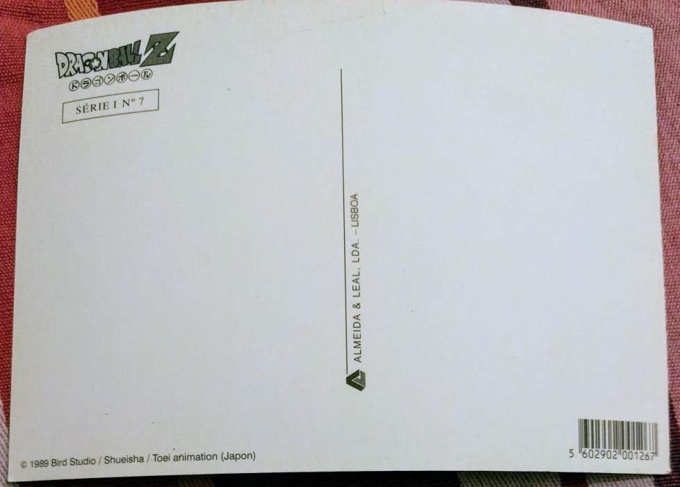 Dragon Ball Z Coleção Postais Completa