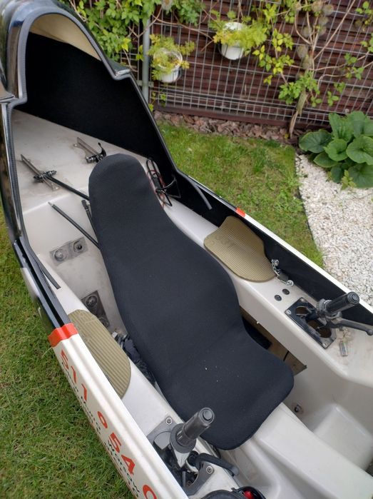 Velomobil elektryczny, rower poziomy, jedyny w Polsce