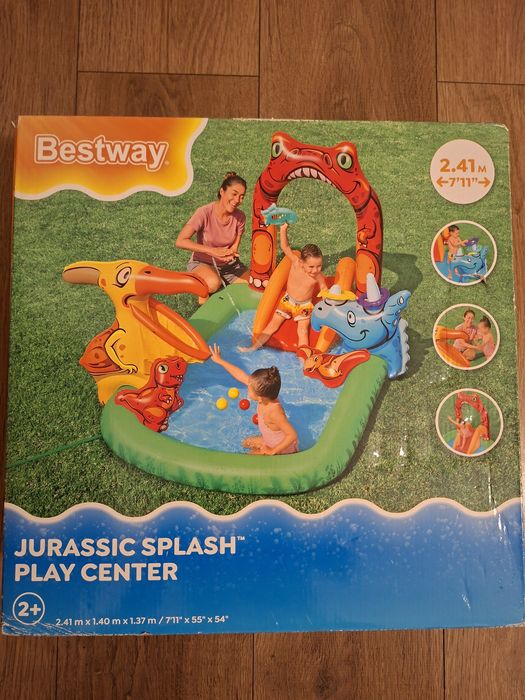 Okazja! Bardzo duży basen  Bestway - Jurassic Splasch 2,41x1,40x1,37m.