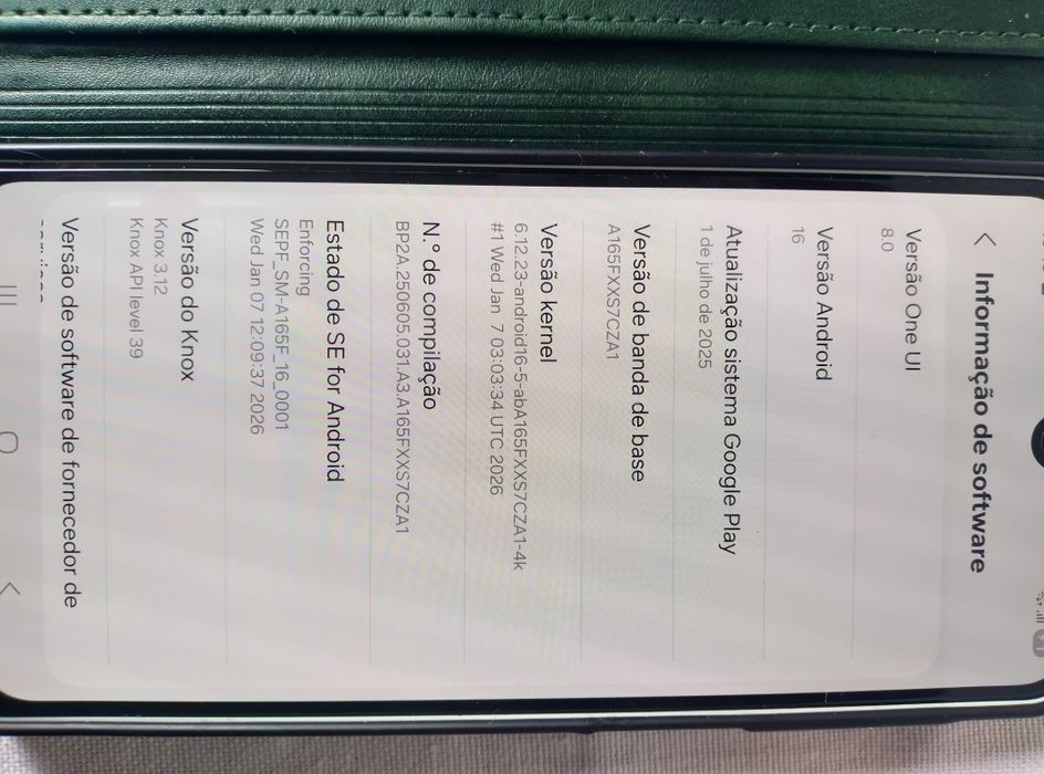 Samsung Galaxy A16 128GB Verde Claro - Como Novo