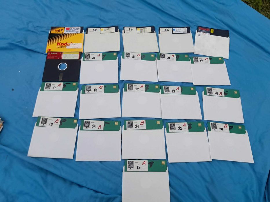 41 Dyskietek Commodore 5,25