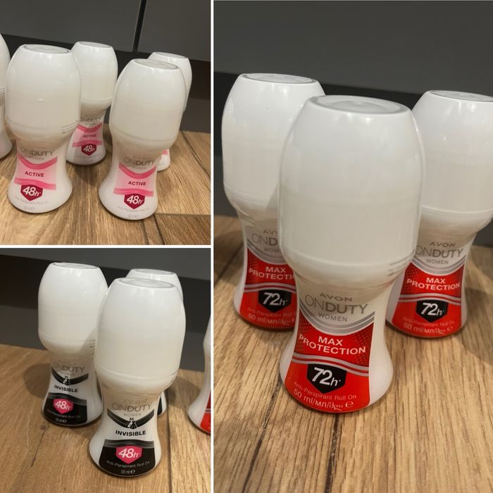 Avon Dezodorant w kulce avon On Duty , damski