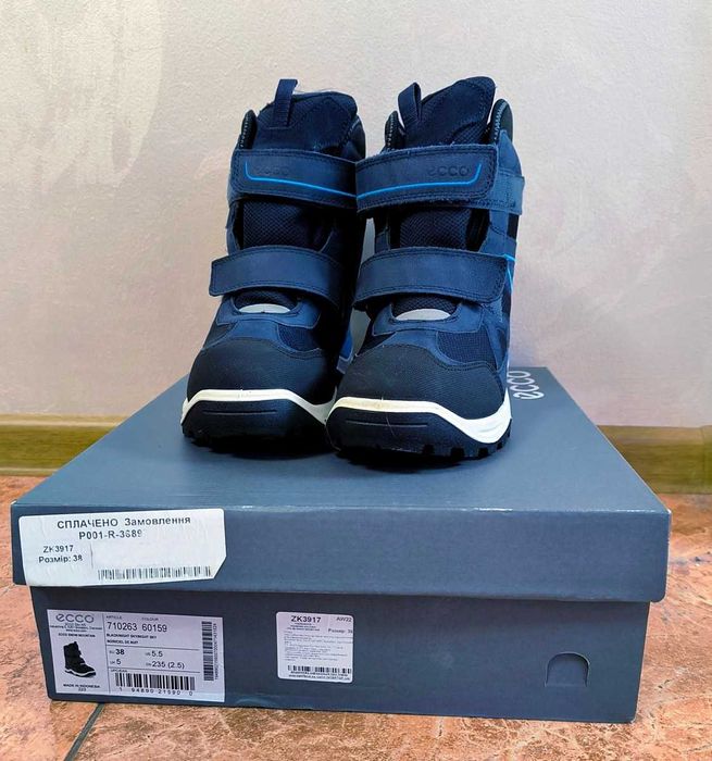 Зимові черевики для хлопця ECCO Snow Mountain