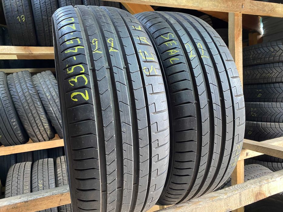 Шини літо 235/45R20 Pirelli PZero 7мм 2022рік Seal 2шт