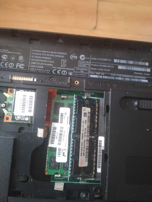 Ноутбук Compag CQ58-103SR