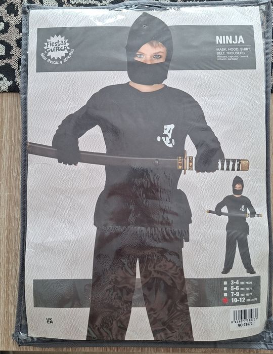 Strój Ninja 146cm