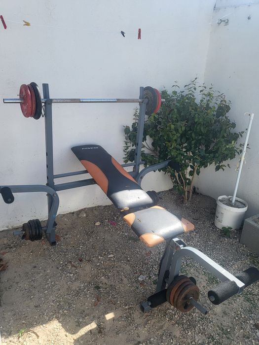 Banco musculação completo