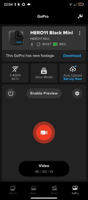 Екшен камера Go pro 11 mini