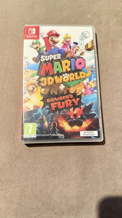 jogo para a nintendo switch   Super Mário 3D  World  como novo