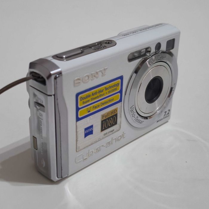 Sony Cybershot DSC-W80 - 7.2MP - Máquina fotográfica digital compacta