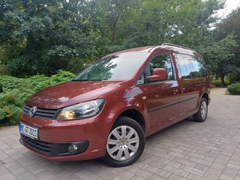 Vw Caddy Maxi 2,0 benzyna gaz mega zadbany