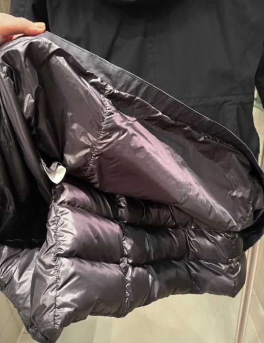 Kurtka woolrich L damska parka na zimę ocieplana dwustronna 2 w 1