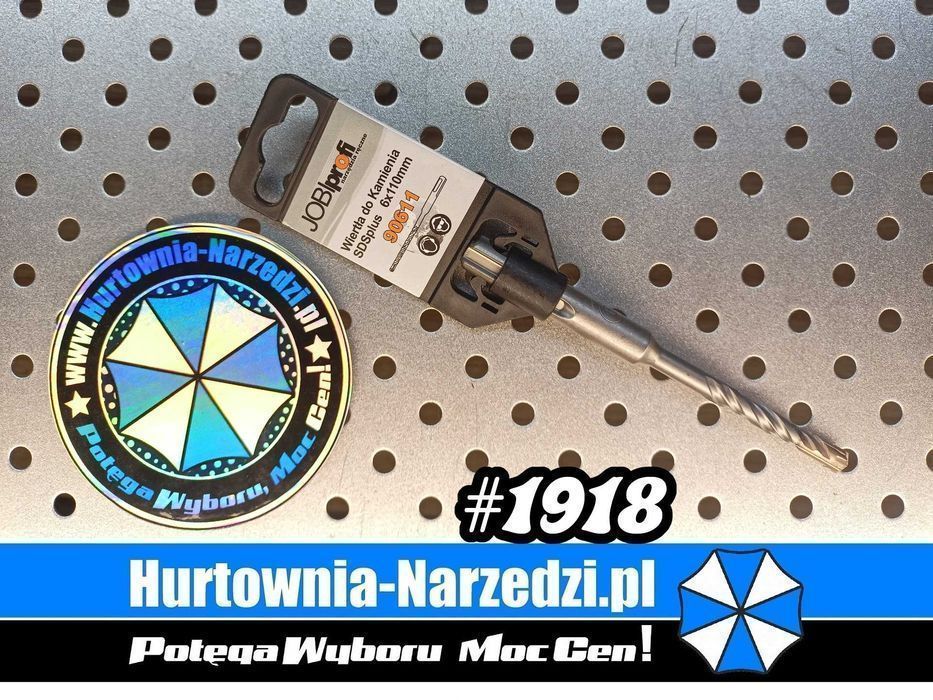 10 sztuk wiertło do betonu 6mm Wiertło krzyżowe SDS-Plus 6x110mm
