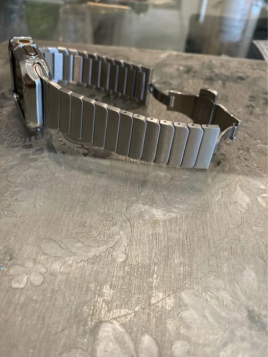 Браслет металический титановый для apple watch 42/44/45/49 mm ultra