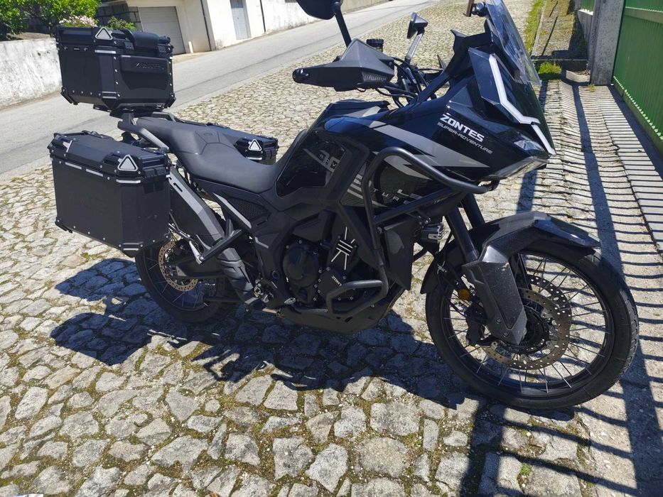 ZONTES 703F com KIT completo de malas