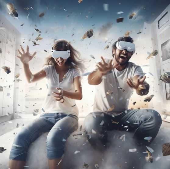 Nowe Gogle VR Quest 3 512GB+ 2 PADY