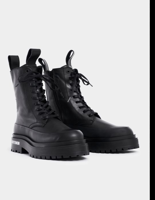 EXCLUSIVO: Botas Stutterheim em pele NOVAS com sola borracha