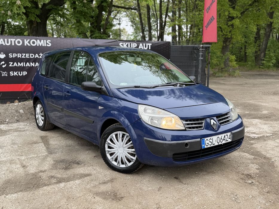 Renault Megane Grand Scenic 1.9 DCI 2005 7 Osób Klima Nowe Opony Zadbany