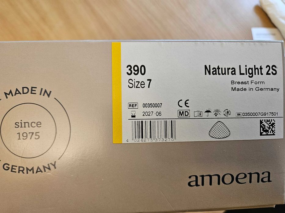 Amoena Natura Light 2S proteza piersi rozmiar 7