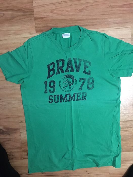 Podkoszulek Diesel zielony chłopięcy rozmiar s