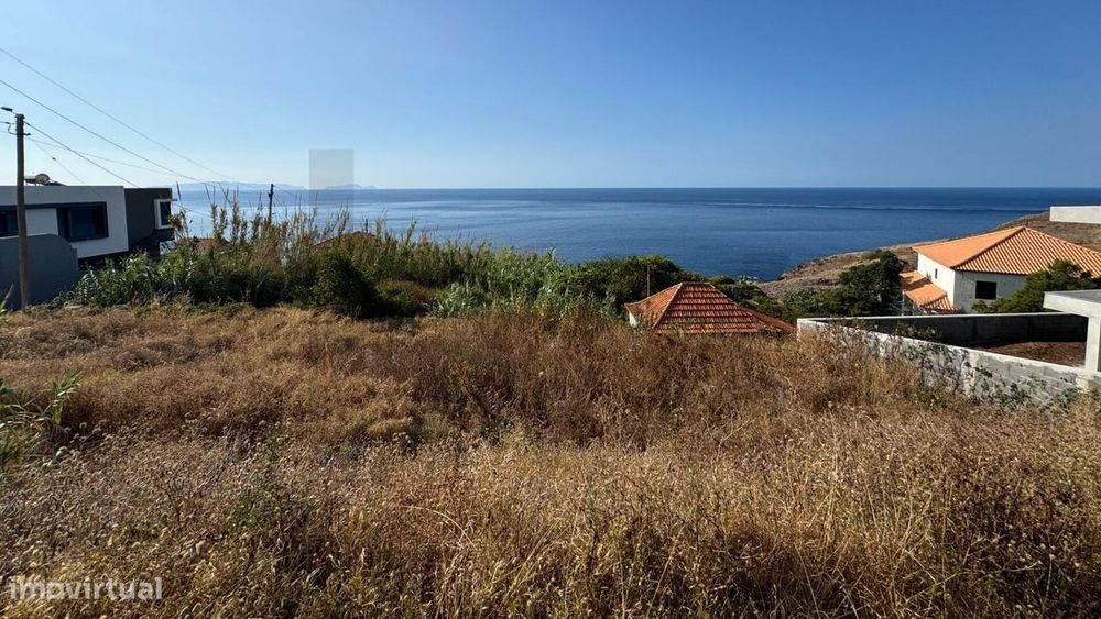 Terreno para Construção | 580 m2 | Vista Mar Definitiva | Caniço