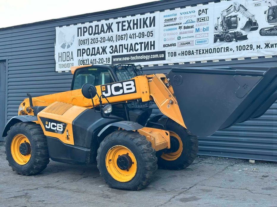 Нове надходження, навантажувач телескопічний б/в JCB 541-70, 2014 р/в