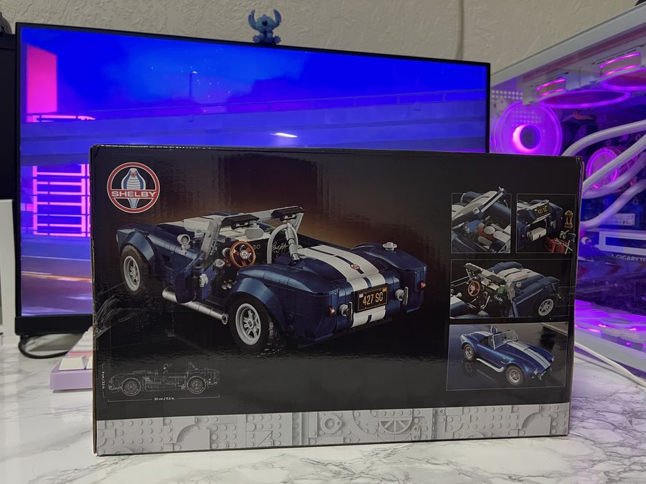 ‼️В КОРОБЦІ 10357 Icons Shelby Cobra 427 Конструктор набір 1в1 як Лего