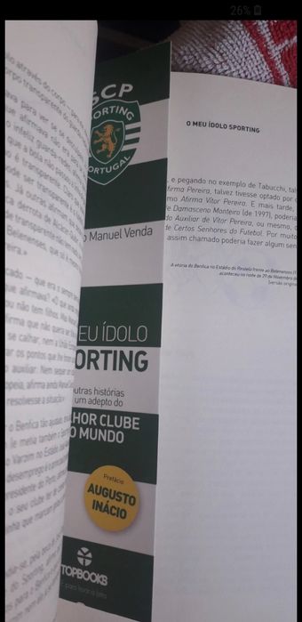 Livro" o meu ídolo Sporting"