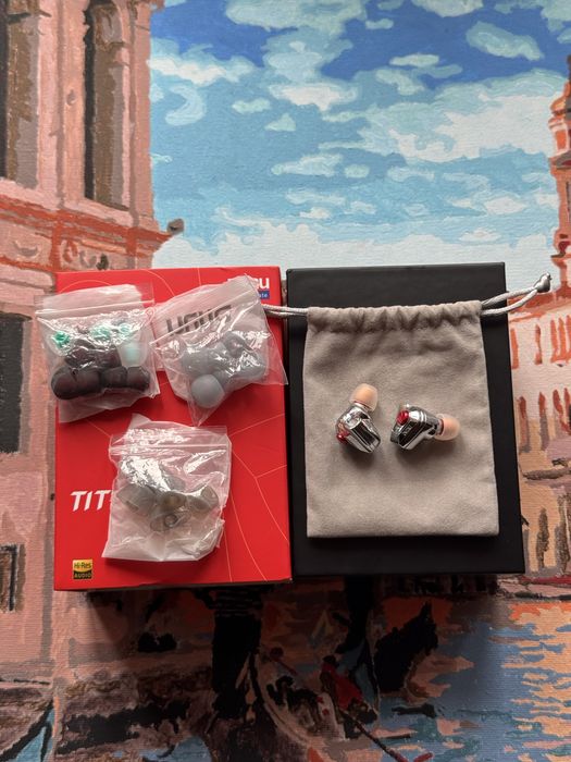 Внутрішньоканальні iem навушники Dunu titan s2 1DD