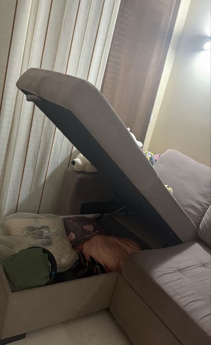 Sofa Cama com Arrumação