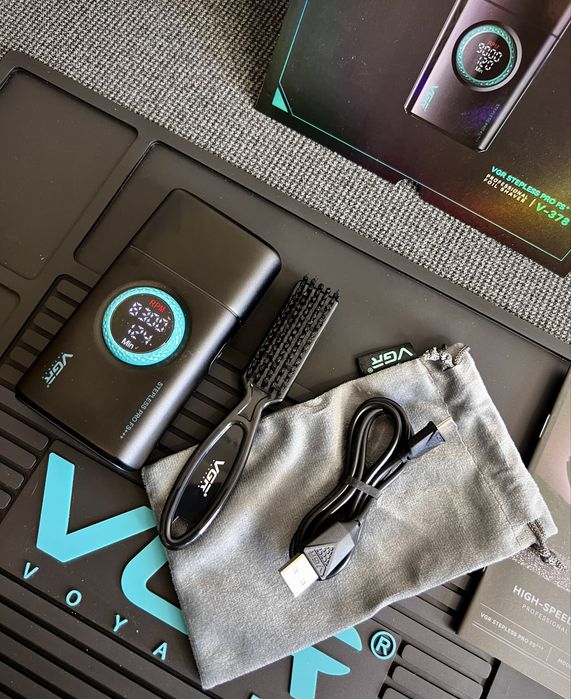 Електробритва (Шейвер)VGR V-378, IPX6, до 100 хв бездротової роботи.