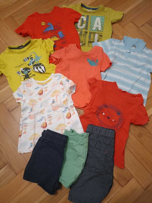 Koszulki T-shirty dla chłopca 92