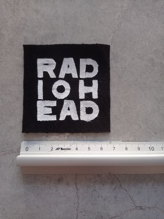 Handmade naszywka Radiohead