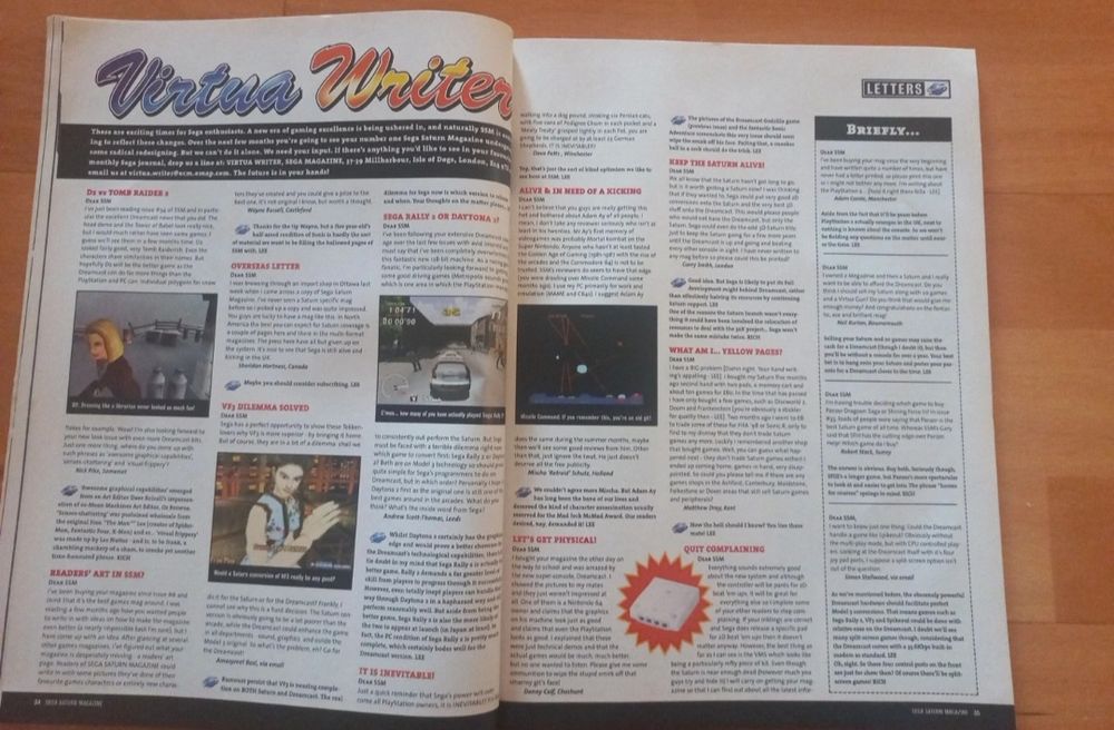 Revista Oficial Sega Saturn N.36 October 1998 Rara
