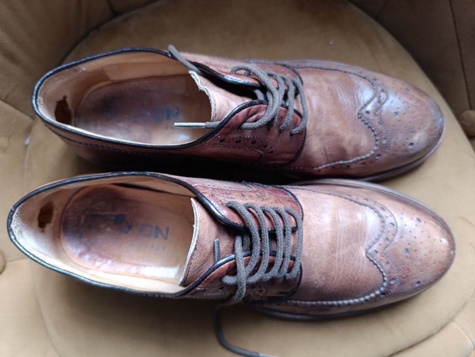 Шкіряні туфлі на кожен день 42р