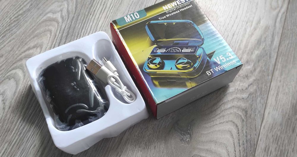 Наушники TWS Bluetooth M10 V5.3 блютуз гарнітура