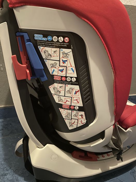 Cadeira Auto Chicco Vermelha 0-25kg