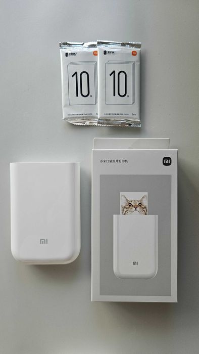 Drukarka do zdjęć Xiaomi Mi Portable Photo Printer + 25 arkuszy papieru