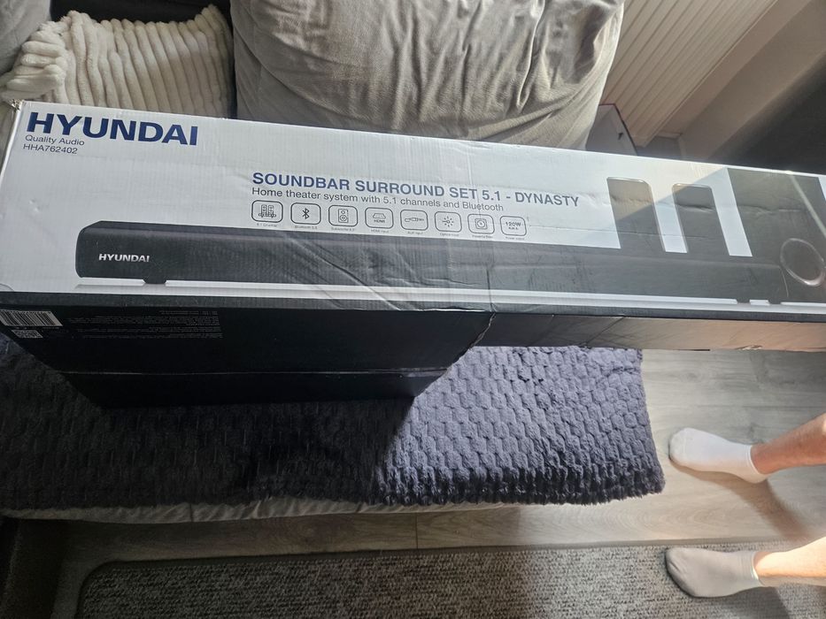 Kino domowe soundbar Hyundai subwoofer głośniki