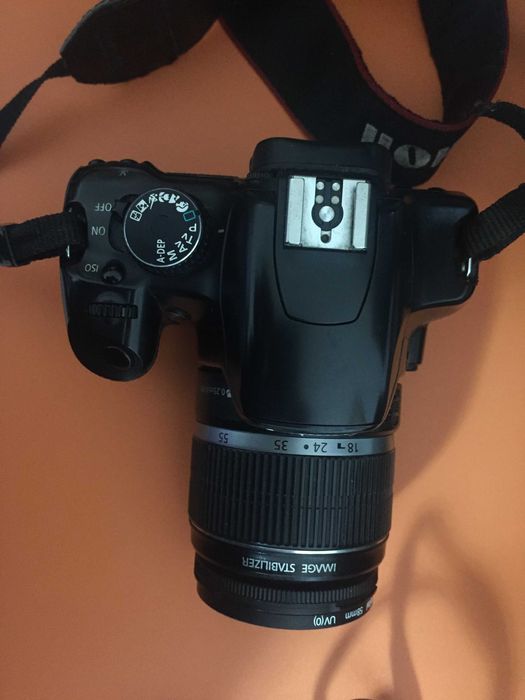 Canon EOS 450D + 18–55 mm Lens + 2 Batteries + Charger + UV Filter64740116898818123