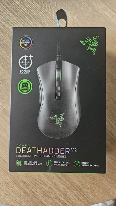 Razer Deathadder V2 - Novo, ainda selado!