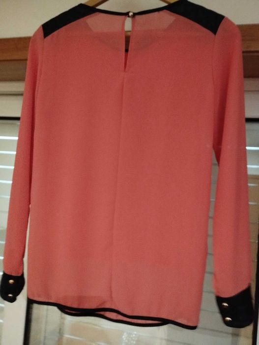 Blusa cor Salmão