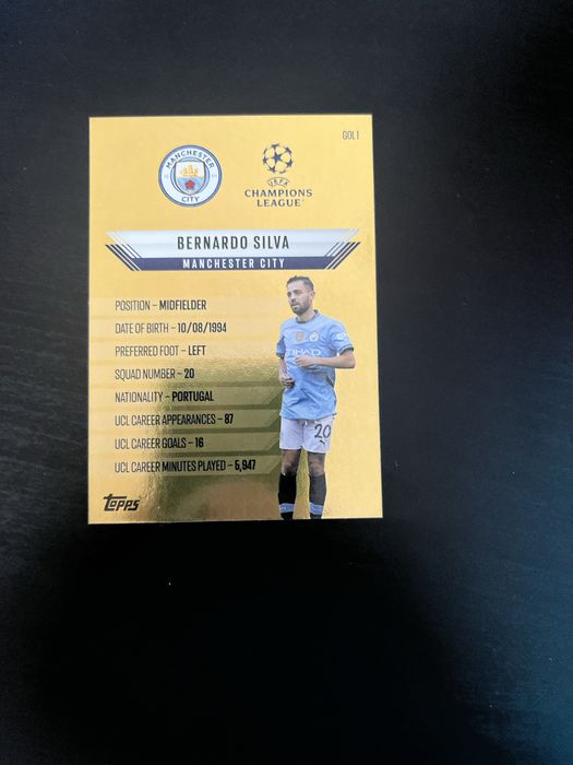 Bernardo Silva Gold Edge Edition