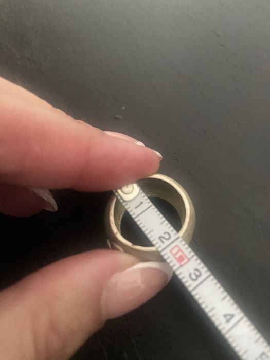 Conjunto Anel grosso e fio prata escovada com menino brilhantes