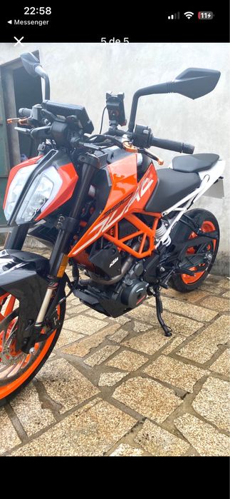 Ktm duke 390. Mota
