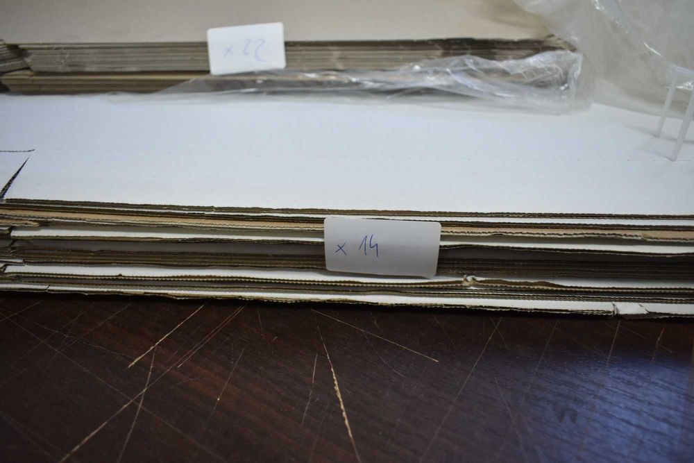 Mix pudełek na pizzę duże 50cm + średnie 33cm (36 szt)